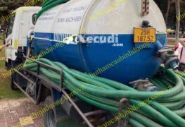 Hút hầm cầu Bình Dương bảo hành 60 tháng
