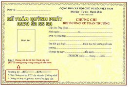 Học chứng chỉ kế toán trưởng Bình Dương
