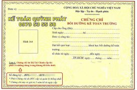 Học chứng chỉ kế toán trưởng tại Bình Dương