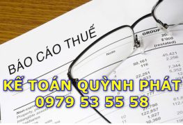 Dịch vụ kê khai báo cáo thuế online