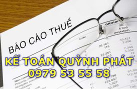 Dịch vụ báo cáo thuế tại Bình Thạnh